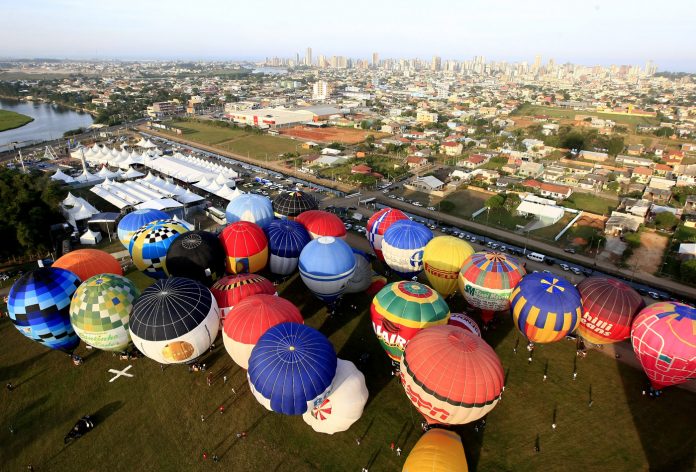 Balonismo de Torres é suspenso pela primeira vez em mais de 30 anos. Foto: Carlos Eduardo de Quadros / Fotoarena / Divulgação
