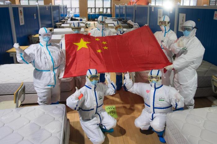 Os números revelam que a epidemia parece estar sob controle na cidade de Wuhan, capital da província de Hubei Xiao Yijiu / Divulgação / XinHua