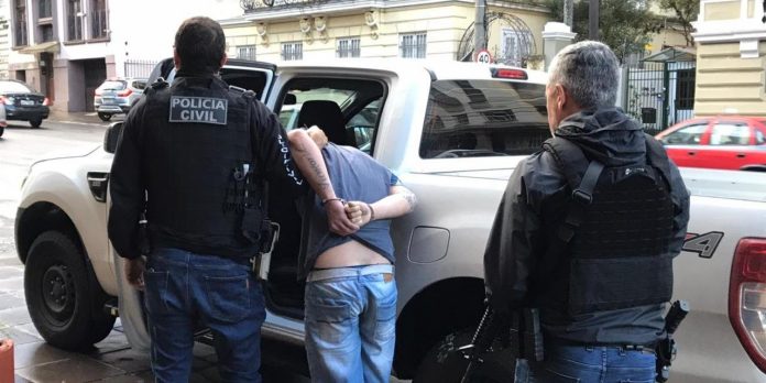Um envolvido no ataque ao posto de saúde foi preso | Foto: PC/ Divulgação / CP