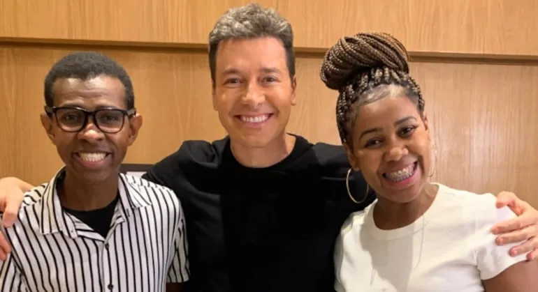Jefferson e Suellen participaram da gravação do Canta Comigo (REPRODUÇÃO/INSTAGRAM)