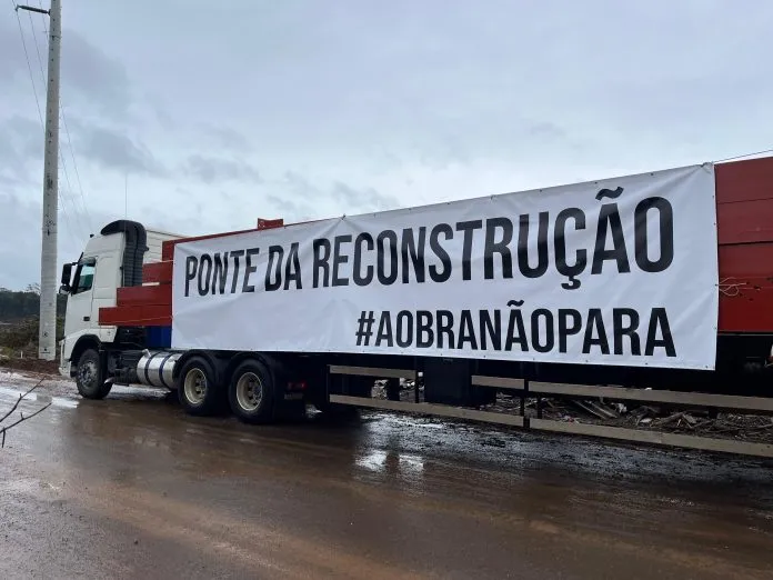 Ponte de Ferro, entre Lajeado e Arroio do Meio, deve ser concluída entre domingo e segunda-feira