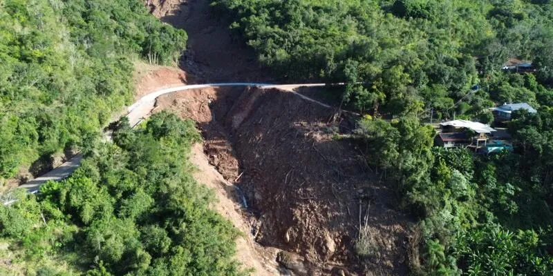 Cidade da Serra teve 270 deslizamentos de terra conforme estudo divulgado | Foto: Divulgação/Prefeitura de Veranópolis