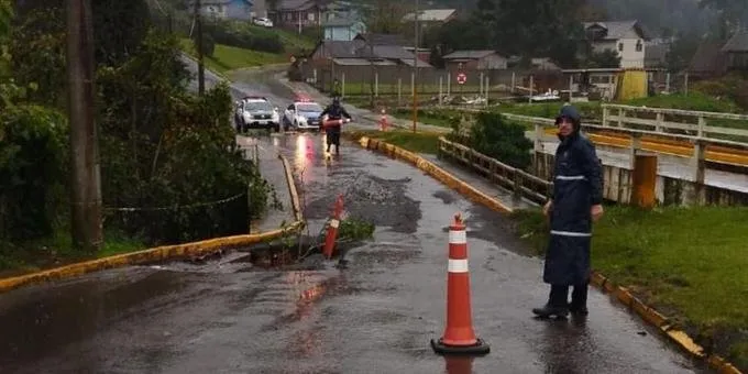 Danos na estrutura foram provocados pelo excesso de chuva | Foto: Waldemir de Abreu / Prefeitura de Canela / CP