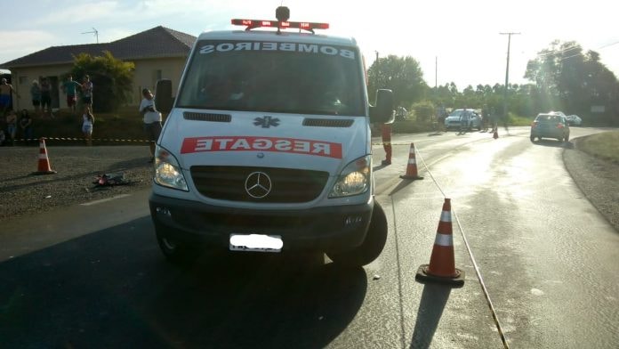 Crédito: Bombeiros Voluntários de Harmonia e perfil pessoal