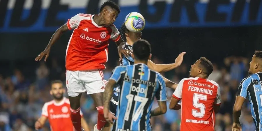 Vitão marcou o único gol do Gre-Nal disputado no Couto Pereira | Foto: RICARDO DUARTE / INTER / CP
