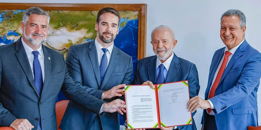 Recurso vai financiar obras de contenção de cheias, especialmente da região metropolitana | Foto: Ricardo Stuckert / PR / Divulgação CP