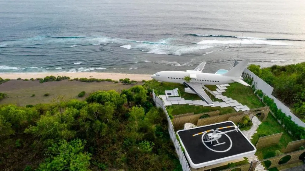Private Jet Villa em Bali • Divulgação/Private Jet Villa