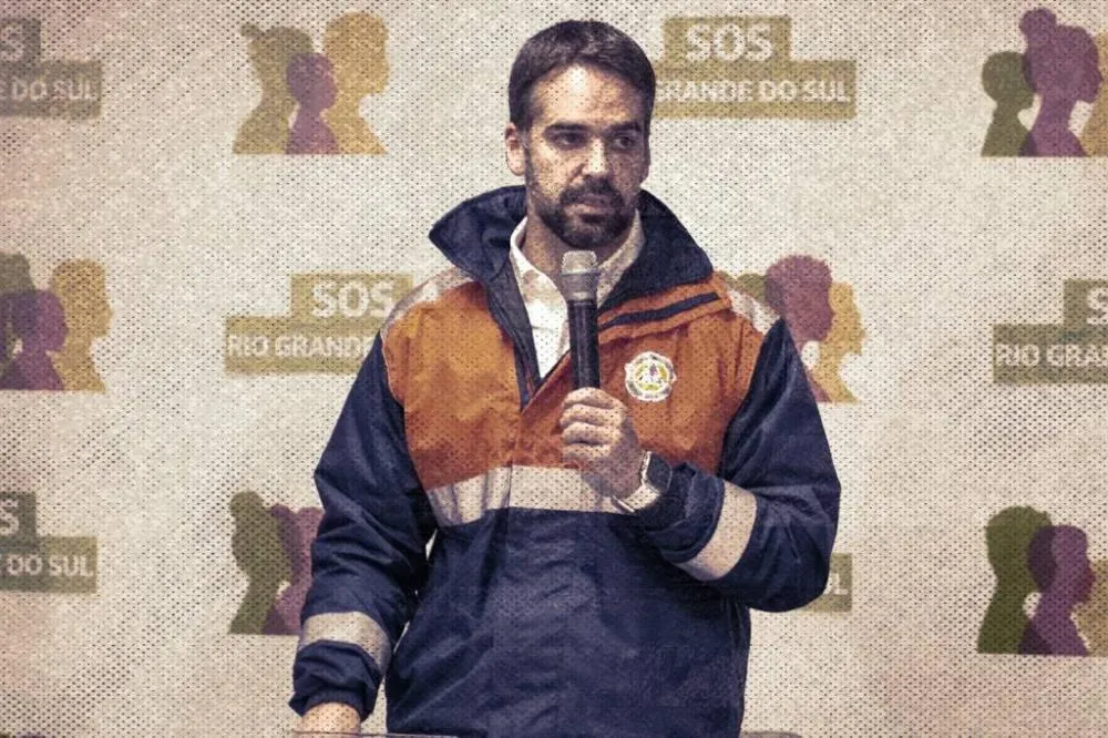 Eduardo Leite, governador do Rio Grande do Sul: “O Estado não apenas vai simplesmente restabelecer o que foi perdido, mas também vai tornar melhor o que já existia” (Mauricio Tonetto / Secom/Divulgação)