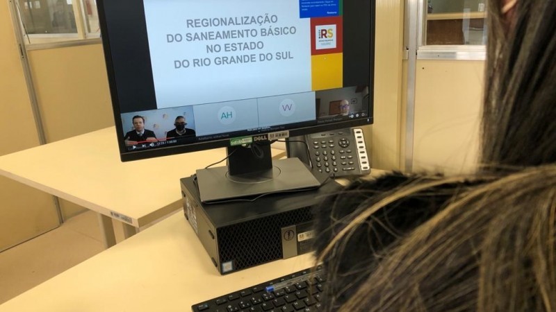 Oficina on-line tratou da Bacia Hidrográfica do Guaíba - Foto: Tom Alves/Divulgação Sema