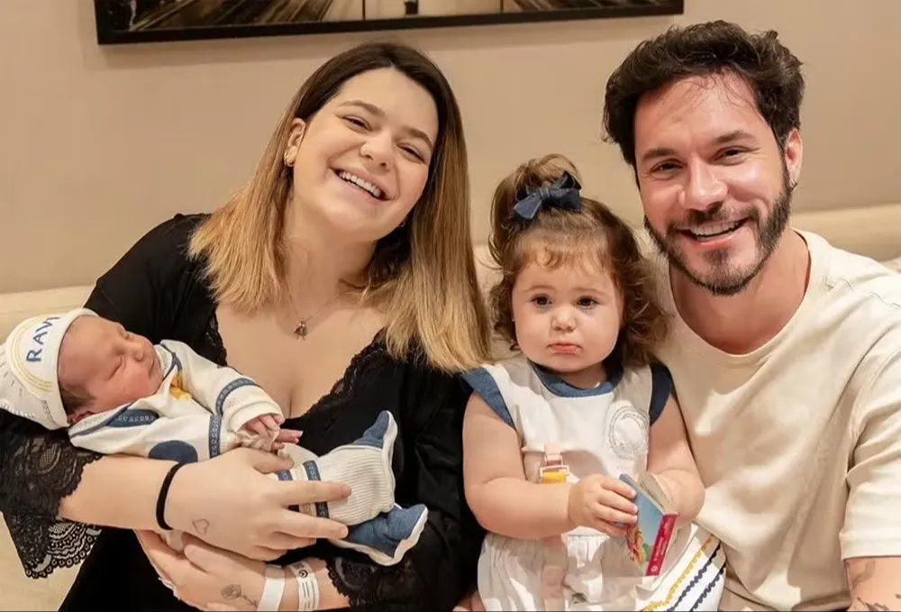 Bebê está internado e ainda não há diagnóstico Crédito: Reprodução/Instagram