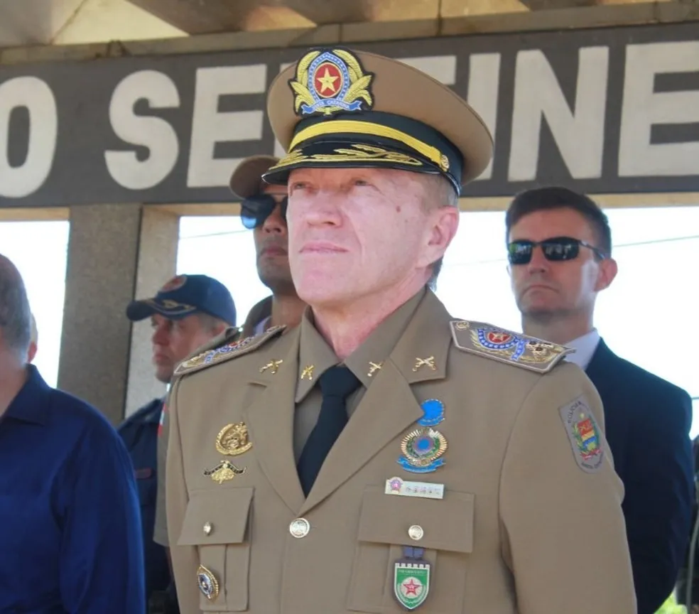 Comandante-geral da PMSC, coronel Aurélio José Pelozato da Rosa — Foto: Polícia Militar/Divulgação