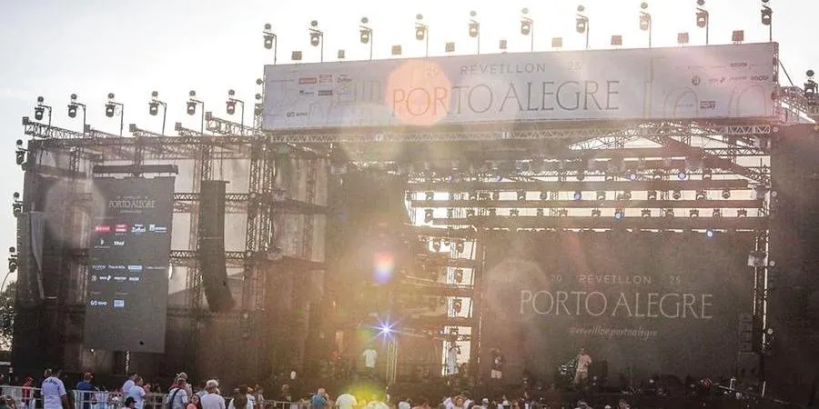 Empresa também foi a contratada para festa da virada de 2023 | Foto: Alex Rocha/PMPA/CP