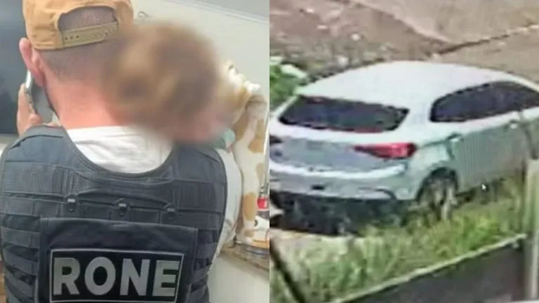 Agentes da RONE encontram Eloah em Campo Largo — Foto: Rone