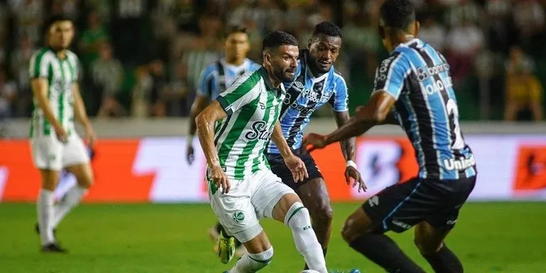 Grêmio perdeu para o Juventude por 2 a 0 | Foto: Fernando Alves / Juventude / CP