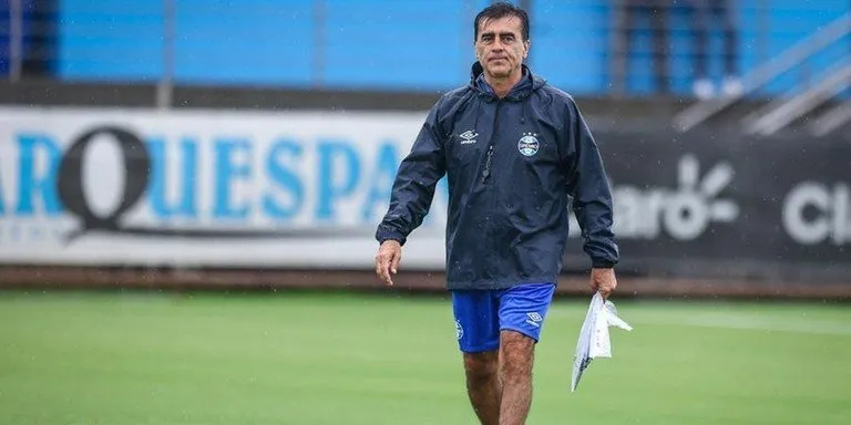 Quinteros vai comandar o Tricolor em semana decisiva | Foto: Lucas Uebel / Grêmio FBPA / CP
