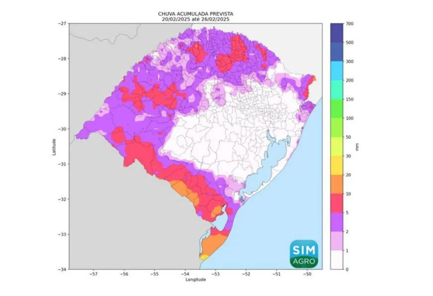 Imagem: Mapa da chuva/Divulgação