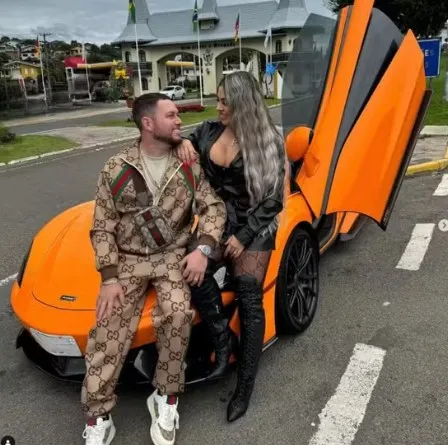Gladison Pieri e Pamela Pavão, influenciadores presos durante operação contra rifas virtuais ilegais — Foto: Reprodução