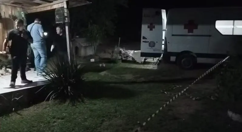 Pai e filho foram mortos dentro de casa em Ibarama — Foto: Divulgação/Polícia Civil
