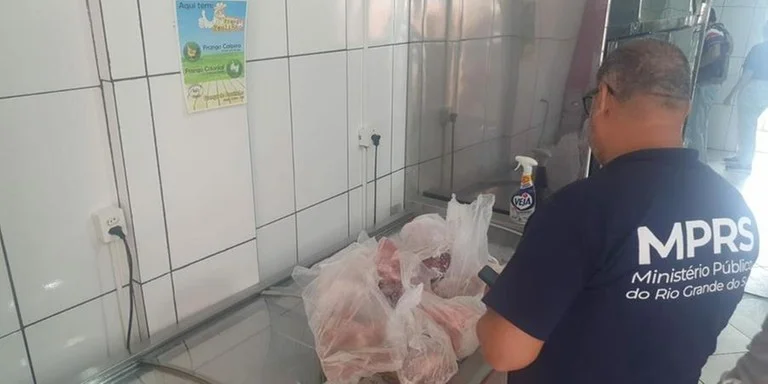 Foram fiscalizados dois açougues e um mercado na cidade | Foto: MPRS / Divulgação / CP