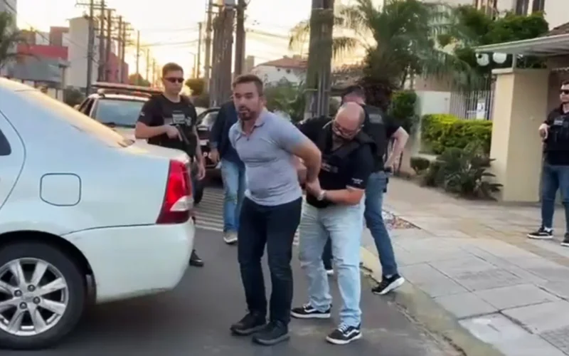 O médico André Lorscheitter Baptista, de 48 anos, foi preso no dia 22 de outubro Foto: POLÍCIA CIVIL/REPRODUÇÃO