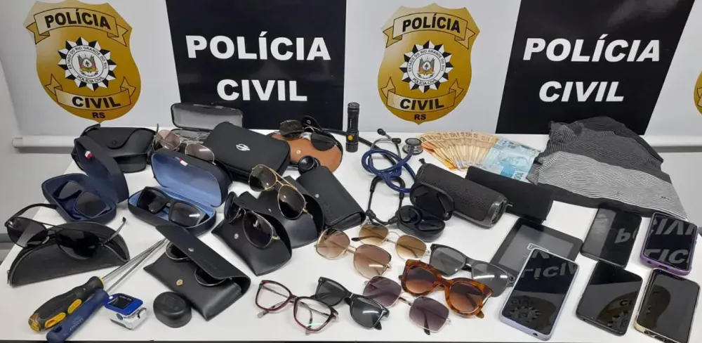 Polícia cumpre mandado de busca contra suspeito por furtos em veículos em Canoas. Foto: Divulgação