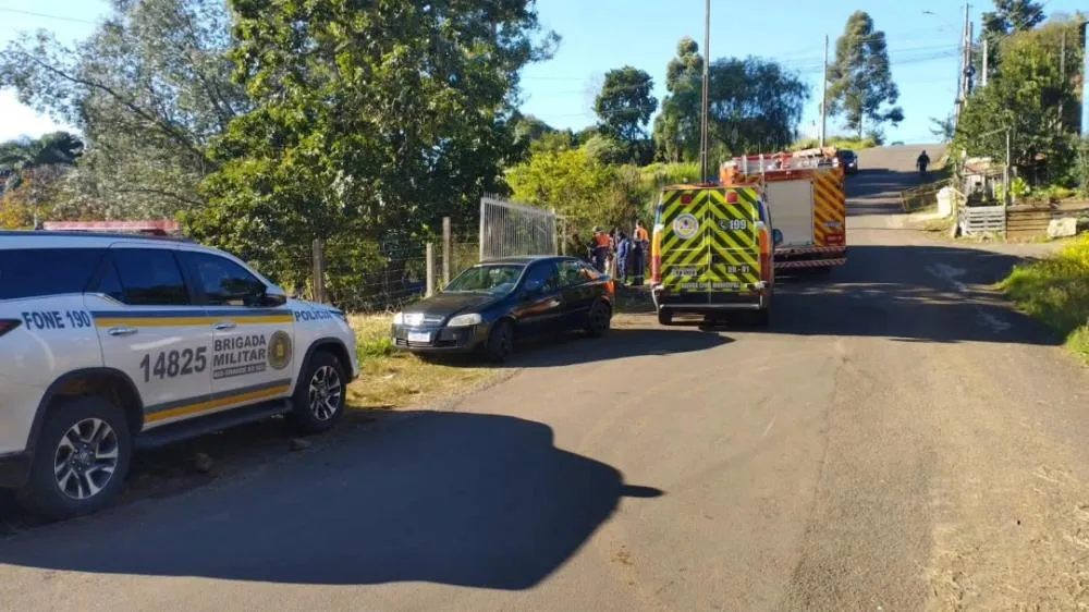 Imagens: Defesa Civil e Força Voluntária do Alto Uruguai