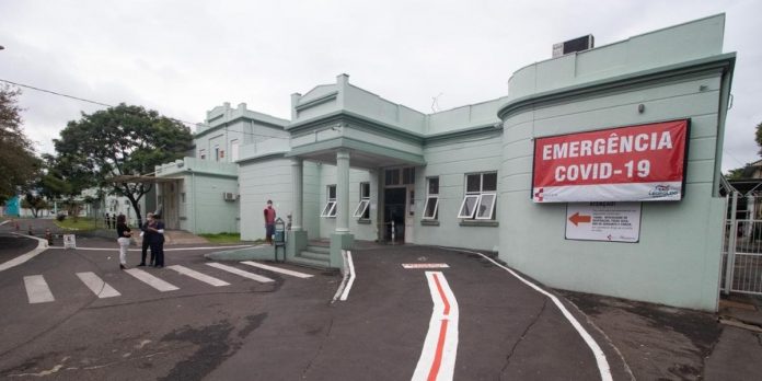 A unidade específica para Covid-19 tem acesso pela avenida Theodomiro Porto da Fonseca. | Foto: Thales Ferreira / PMSL / Divulgação / CP