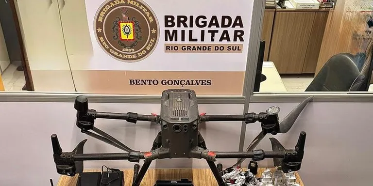Materiais foram apreendidos pela Brigada Militar | Foto: Brigada Militar / CP