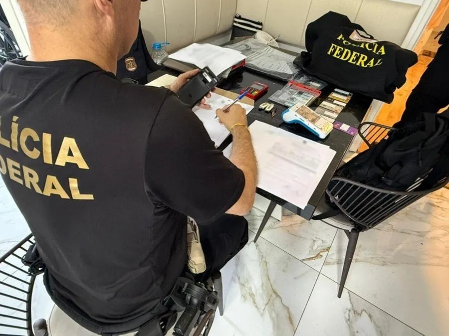 Grupo criminoso é alvo da PF no Rio Grande do Sul Foto : PF / CP