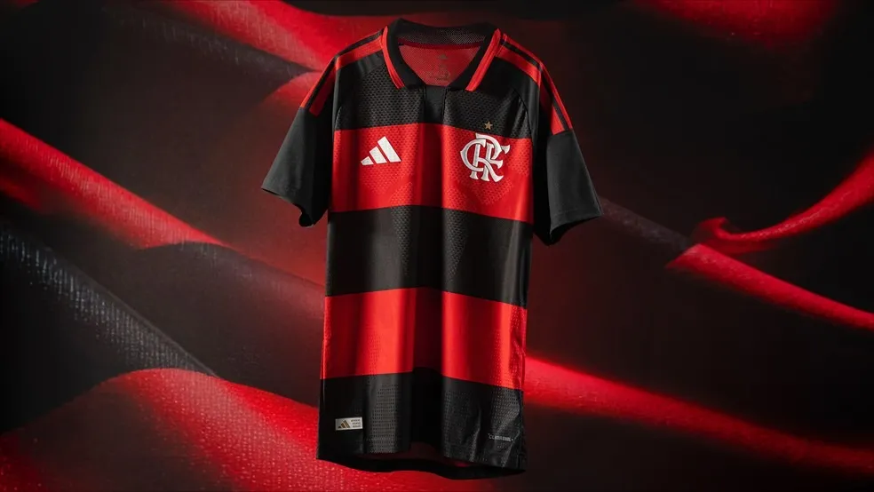 Flamengo lança uniforme principal para a temporada 2026 — Foto: Divulgação/adidas