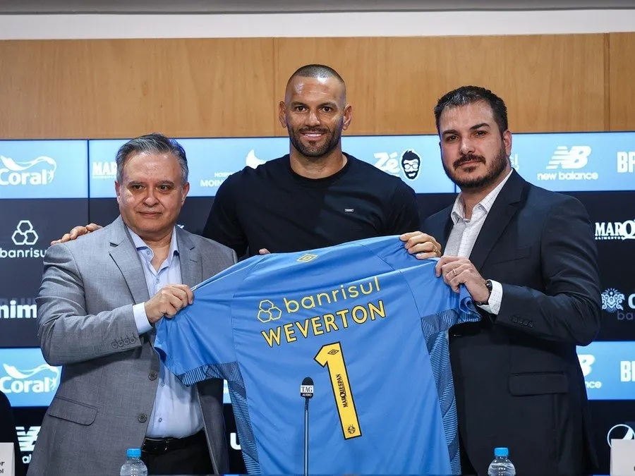 Weverton é o novo camisa 1 do Tricolor Foto : Lucas Uebel / Grêmio FBPA / CP