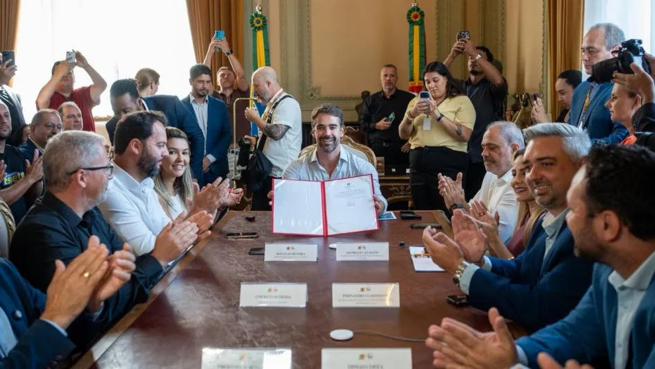 “Investir em mobilidade é garantir qualidade de vida, segurança e desenvolvimento”, disse Leite reforçando importância das obras - Foto: Maurício Tonetto/Secom