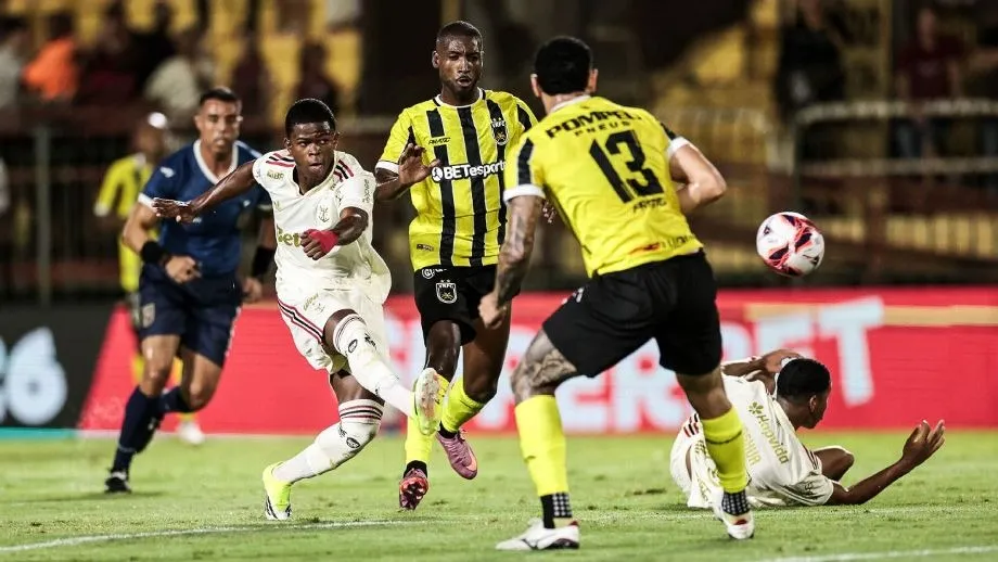 Atuando com jogadores do sub-20, Rubro-Negro perde fora de casa e segue sem vencer em 2026 Gilvan de Souza/Flamengo
