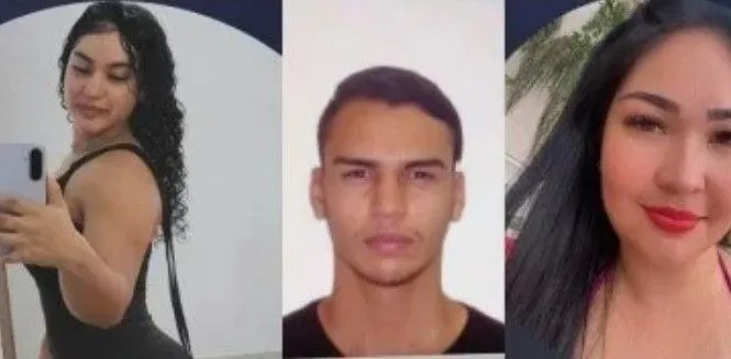 Os três suspeitos de terem matado pacientes em hospital em Brasília • Reprodução Redes Sociais