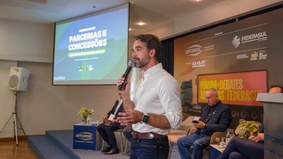 Leite reforça necessidade das concessões para ampliar competitividade do Rio Grande do Sul - Foto: Vitor Rosa/Secom