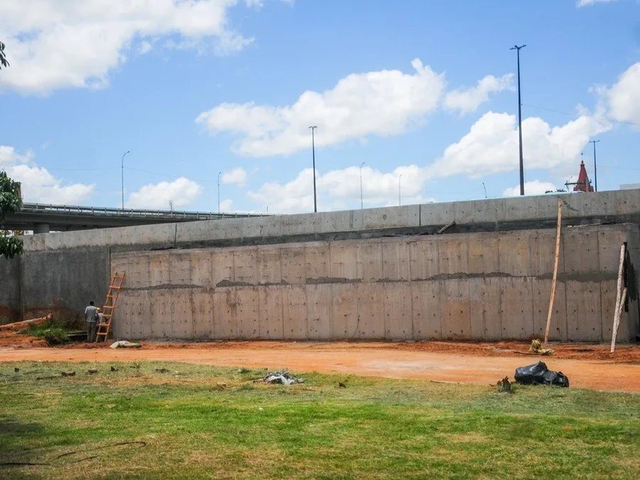 Vistoria do Governador Eduardo Leite e do prefeito Sebastião Melo nas obras de contra as cheias Foto : Pedro Piegas