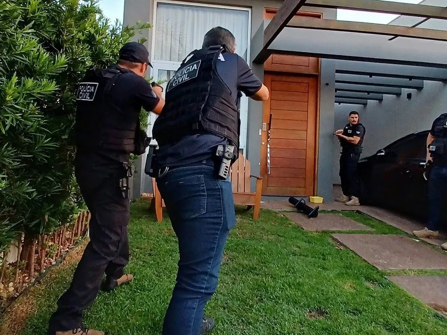 Operação Encontro Desmarcado da Polícia Civil visa acabar com extorsões praticadas por criminosas de grupo no Rio Grande do Sul Foto : Polícia Civil / CP