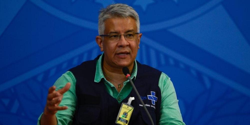 Secretário de Vigilância em Saúde, Wanderson Kleber de Oliveira, revelou que o Brasil poderá realizar entre 30 mil e 50 mil testes, por dia, para detectar a Covid-19 | Foto: Marcello Casal Jr / Agência Brasil / CP