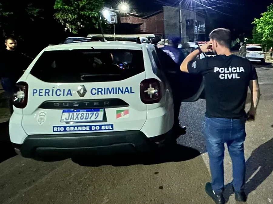 Polícia Civil iniciou as investigações para descobrir a dinâmica e a autoria do crime Foto : Polícia Civil / CP