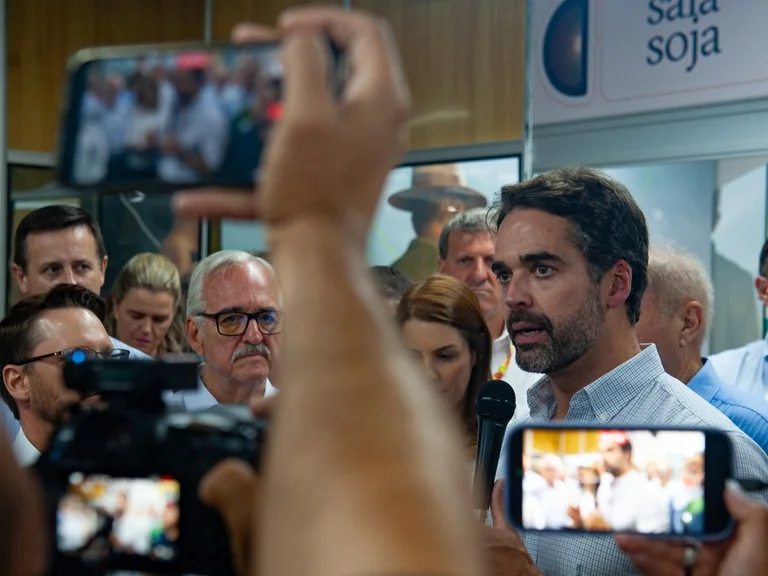 Eduardo Leite deve anunciar nos próximos dias se deixará o cargo de governador Foto : Camila Cunha