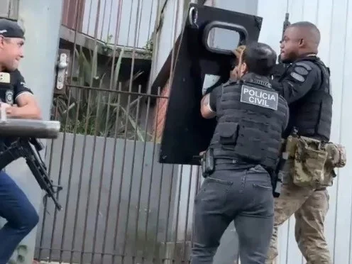 Departamento de Homicídios e Brigada Militar miram facção na zona Sul de Porto Alegre Foto : Polícia Civil / CP