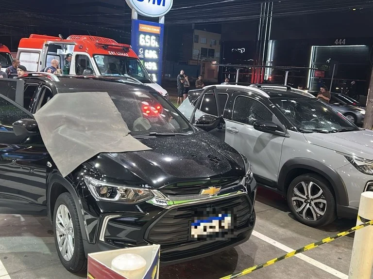 Homem morreu após ataque a tiros em posto de gasolina em Porto Alegre Foto : Polícia Civil / CP