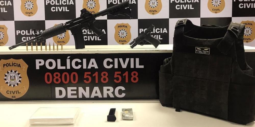 Ação foi realizada em razão da disputa pelo controle do narcotráfico na cidade | Foto: Polícia Civil / CP
