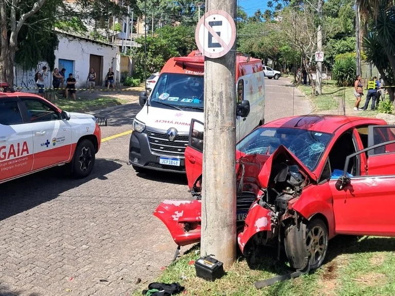 Idosos morrem e criança fica ferida em acidente na zona Sul de Porto Alegre Foto : Geraldo Rodrigues / Especial CP