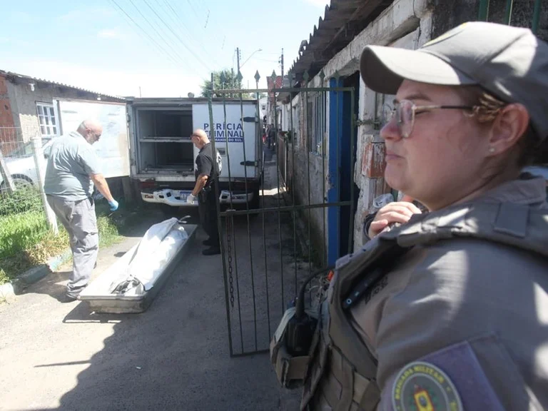 Vicentina de Souza Batista, 65 anos, foi morta em Sapucaia do Sul Foto : Mauro Schaefer / CP