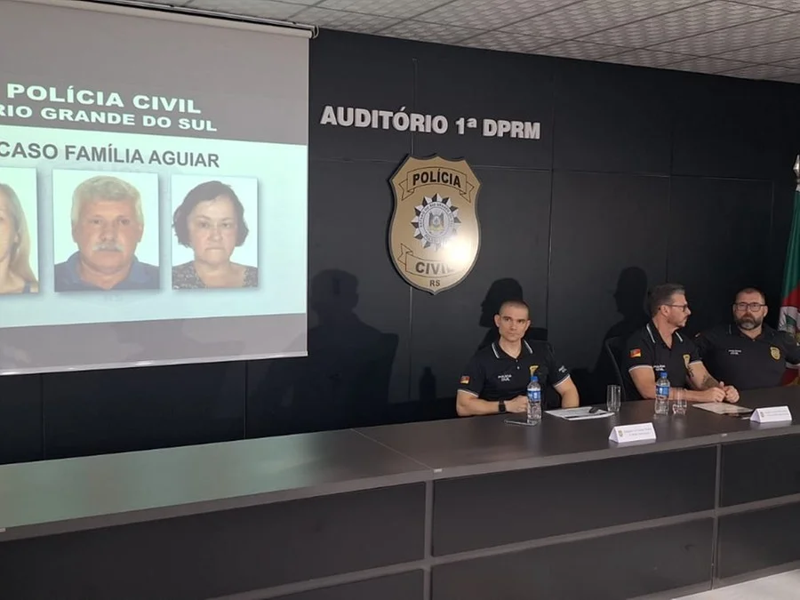Polícia Civil concluiu o inquérito sobre o desaparecimento da família Aguiar Foto : Rodrigo Thiel / Especial / CP