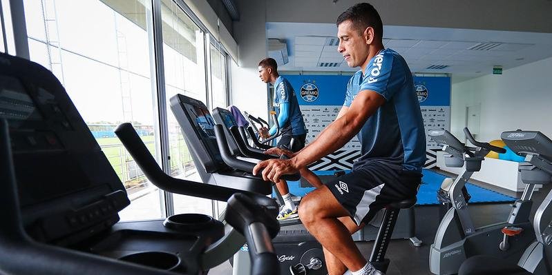 Grêmio elaborou ações conjuntas para minimizar prejuízo físico de jogadores | Foto: Lucas Uebel / Grêmio / Divulgação / CP