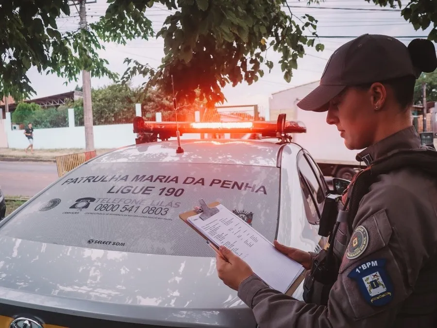 Operação da BM se iniciou na manhã de segunda-feira em todo o RS Foto : Brigada Militar / CP