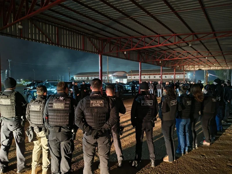 Operação cumpriu ordens judiciais em Erechim, Passo Fundo, Roca Sales, Teutônia, Vale Real, Charqueadas, Canoas, Porto Alegre e Alvorada. Foto : Polícia Civil / CP