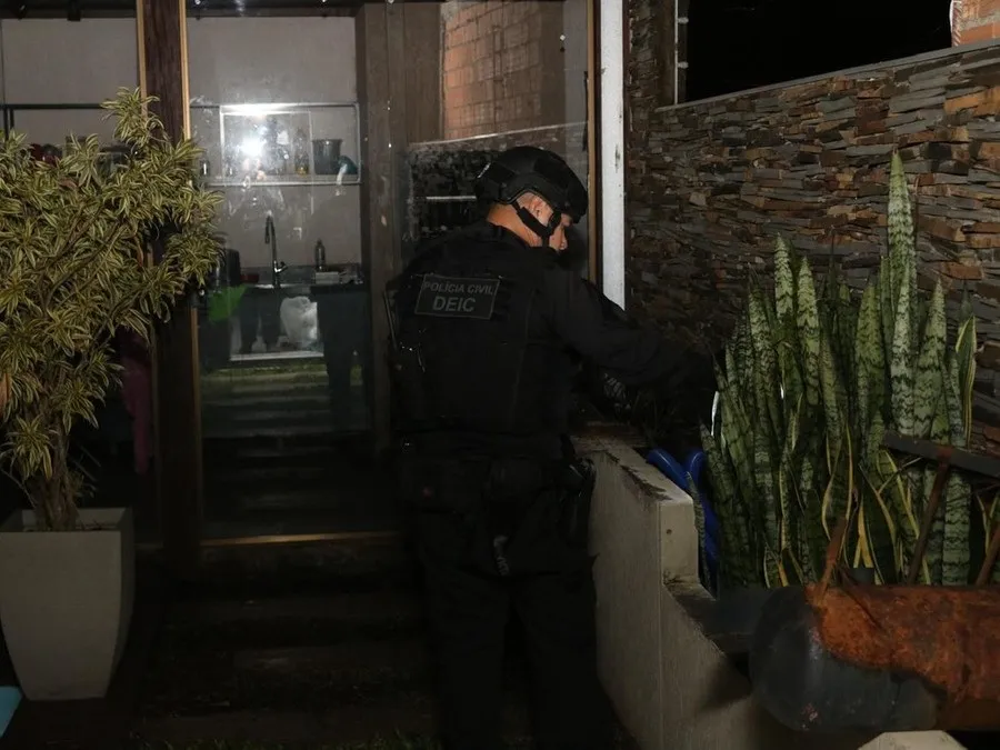 Operação foi deflagrada pela Polícia Civil na manhã de terça-feira Foto : Polícia Civil / CP
